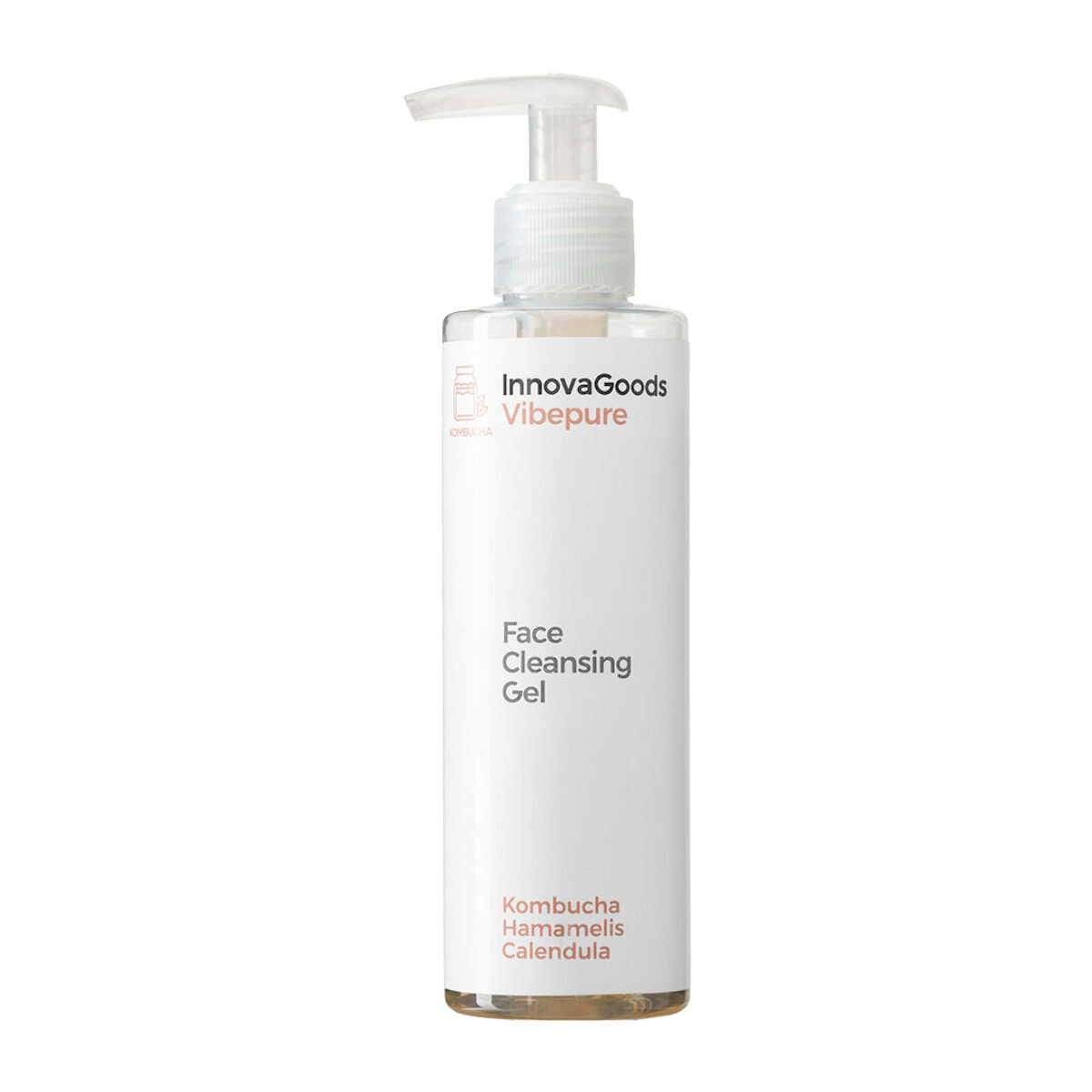 Gel nettoyant visage Kombucha Vibepure InnovaGoods 200 ml