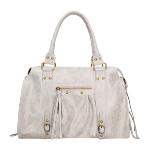 Borsa a spalla da donna - Modello Clara - Vera pelle - 41.0 x 28.0 x 13.0 cm