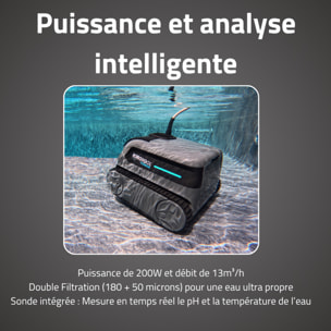 Bestway Robot piscine électrique Titanium - nettoie fond et parois - 5x10m max