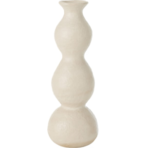 J-Line Vase Olina Ceramique Creme Large