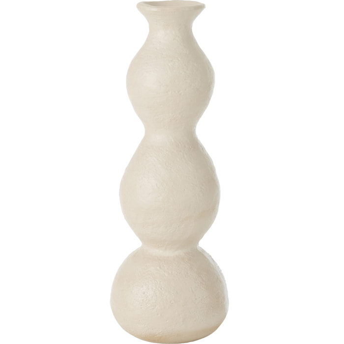 J-Line Vase Olina Ceramique Creme Large