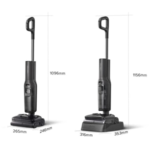 Nettoyeur de sol ROBOROCK F25 Ultra avec fonction vapeur et lavage à l'eau chaude