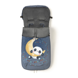 Saco Universal Panda Luna Gris