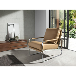 Sillón Angel Cerda de polipiel 67x100x89cm