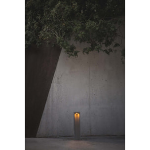 GROT 600 Lampada paletti muro grigio 2700K