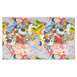 Nappe 140×240 Excelsa – Kimono, Coton Multicolore