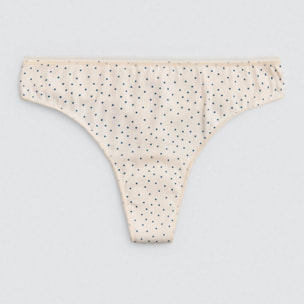 Confezione da 6 infradito in cotone stampato