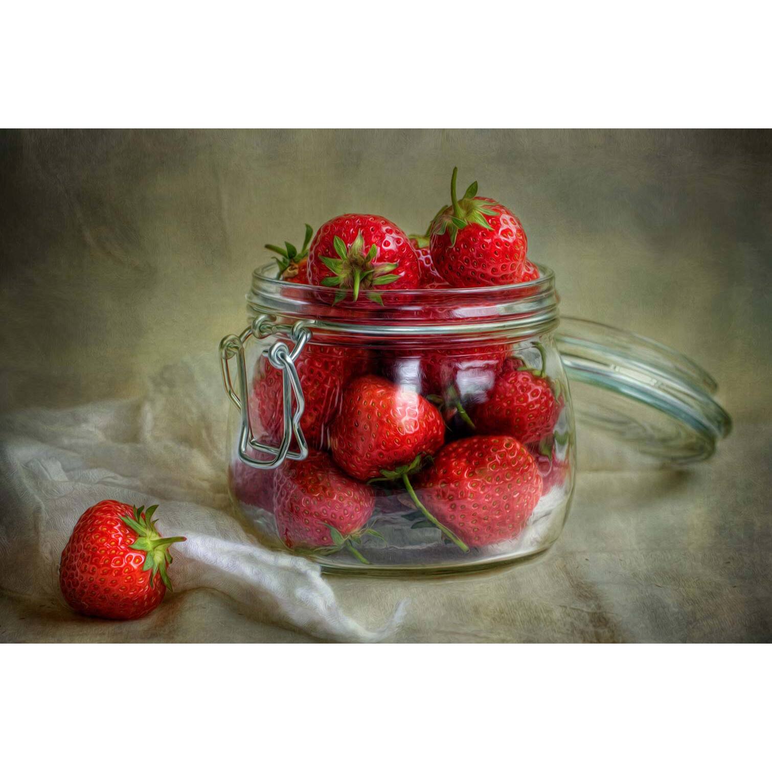 Tableau de cuisine saveurs de l'été  Tableau alu Dibond