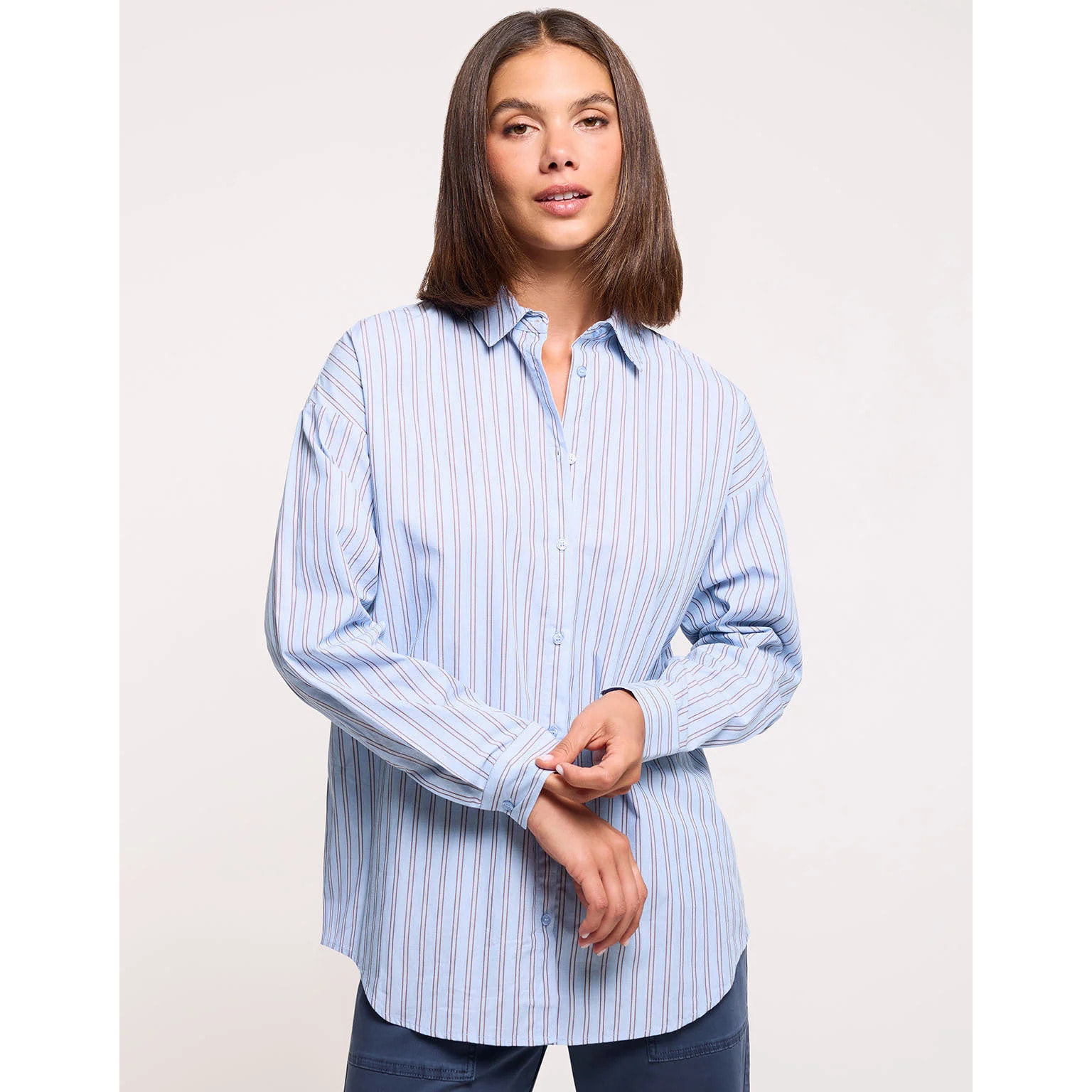 Camisa Manga Larga Azul - Cusco