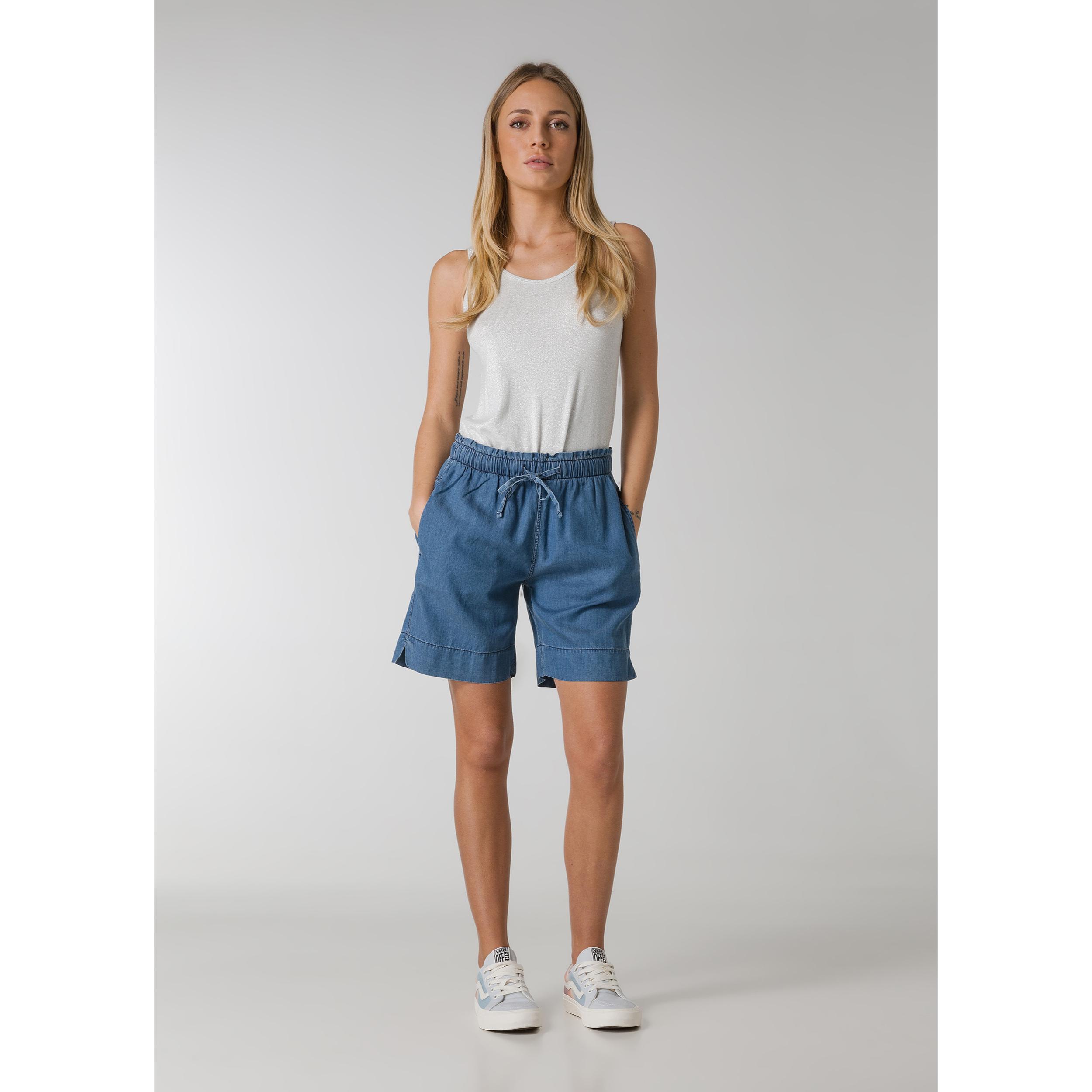 DEHA - Shorts jeans DENIM LYOCELL SHORTS in Lyocell per donna