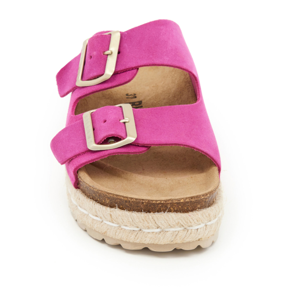 SANDALO CON ZEPPA BILLOWY ROSA