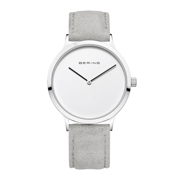 Reloj Bering 14937-104 Mujer Analogico Cuarzo con Correa de Cuero