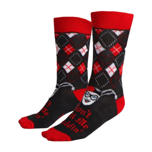 Set 3 Calcetines Harley Quinn - Multicolor - Talla 36-43