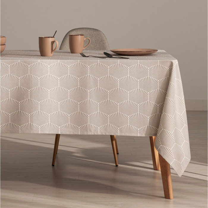 Mantel antimanchas BELISSA BEIGE