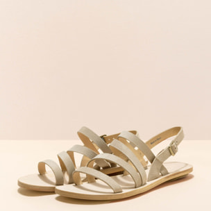 Sandalias N5711 PLEASANT PIEDRA / CORATINA color Piedra