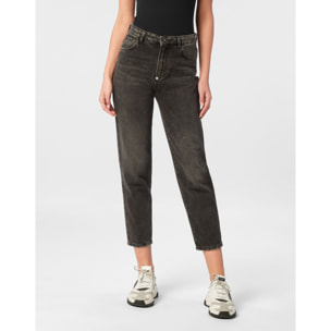 PHILIPP PLEIN Mom Fit LOGO