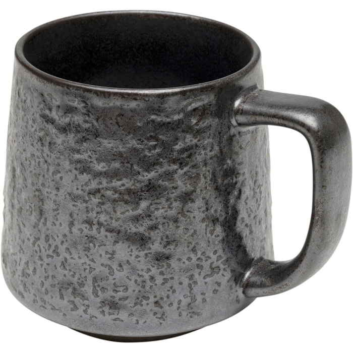 Mugs Cosmos noirs set de 6 Kare Design