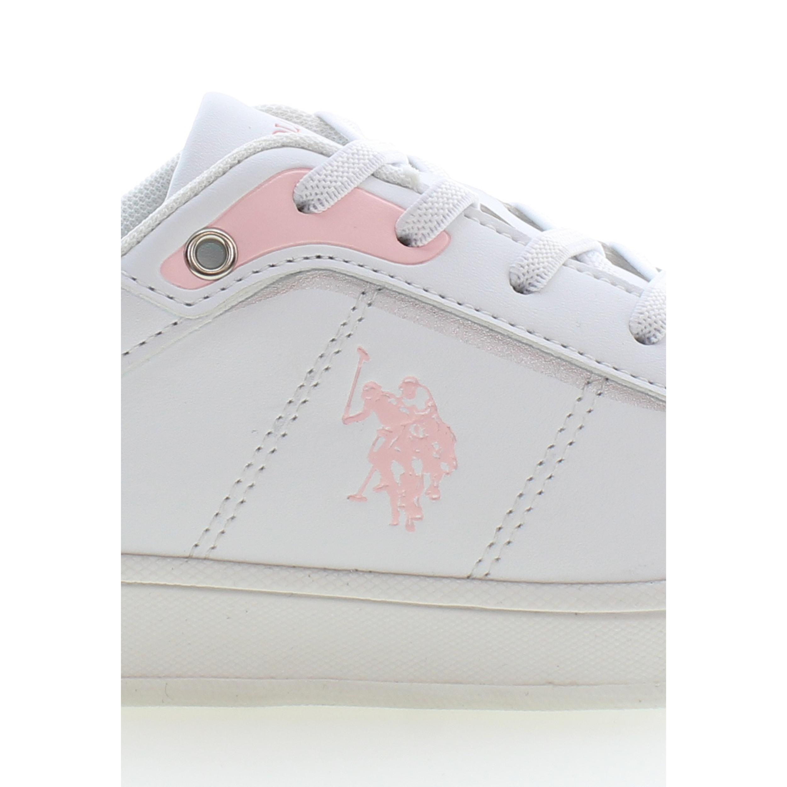 Sneakers U.S. Polo Assn White-Pink