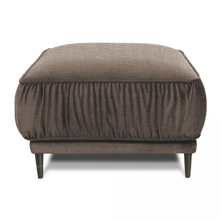 Pouf taille S Fiorenzo Tissu Taupe