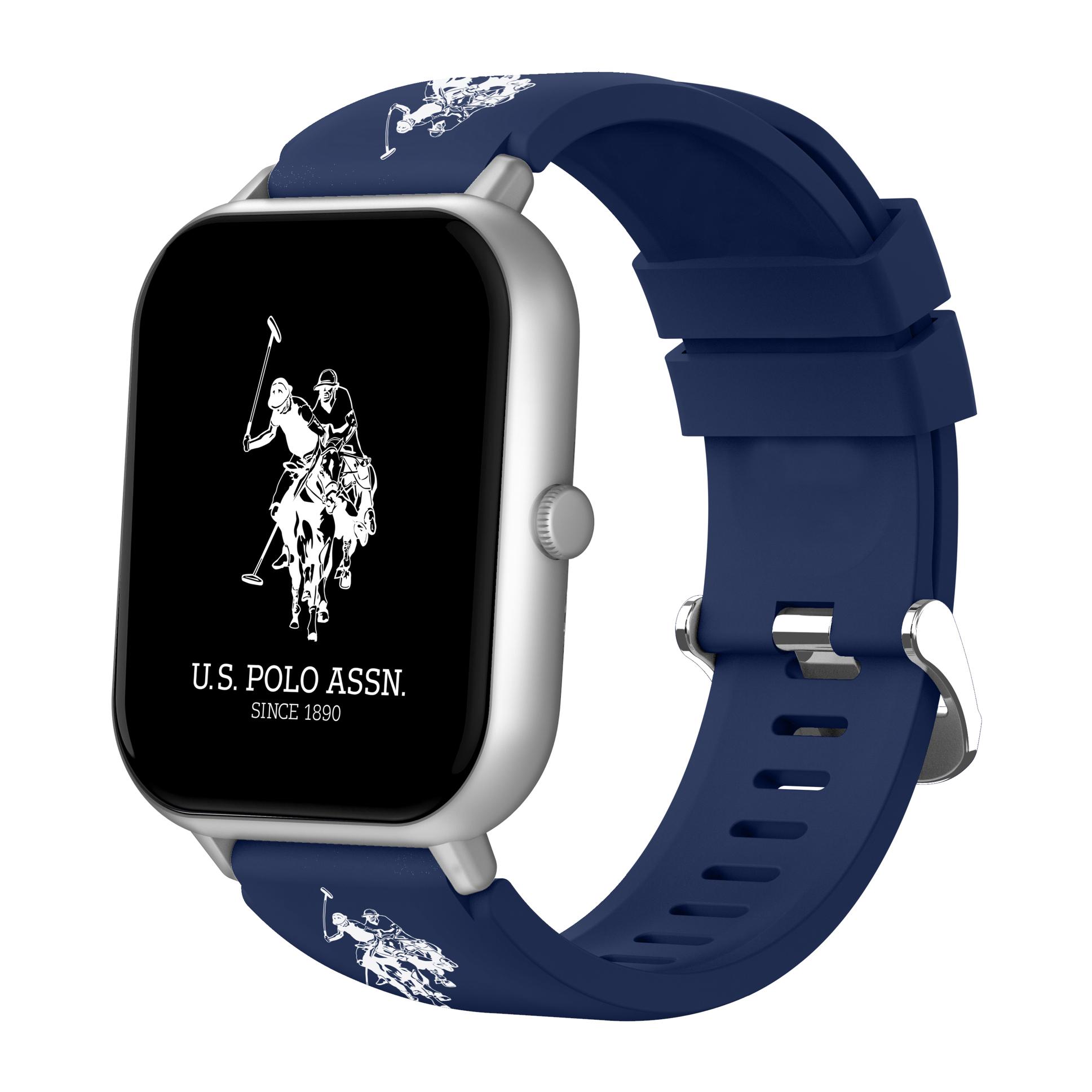 Smartwatch U.S. Polo Assn. In silicone blu