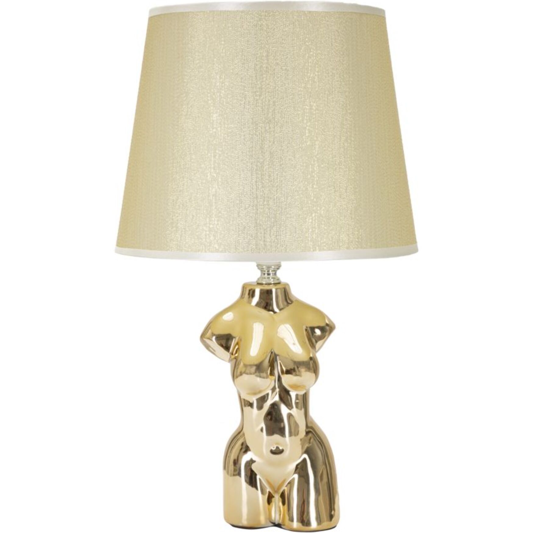 LAMPADA DA COMODINO GLAM WOMAN CM Ø 25X39,5