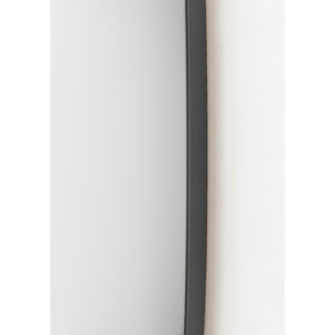 Set Lune espejos redondos Lune aglomerado grafito ø25cm y ø50cm