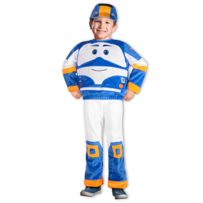 Kay Trenino Robot Trains Costume Baby Bianco Blu