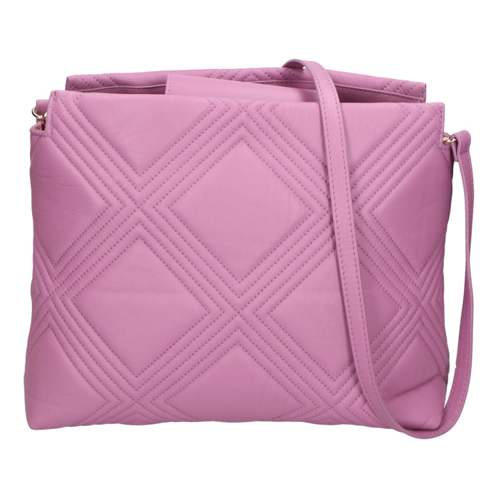 Borsa a tracolla da donna - Modello Ingrid - Vera pelle - 27.0 x 32.0 x 14.0 cm