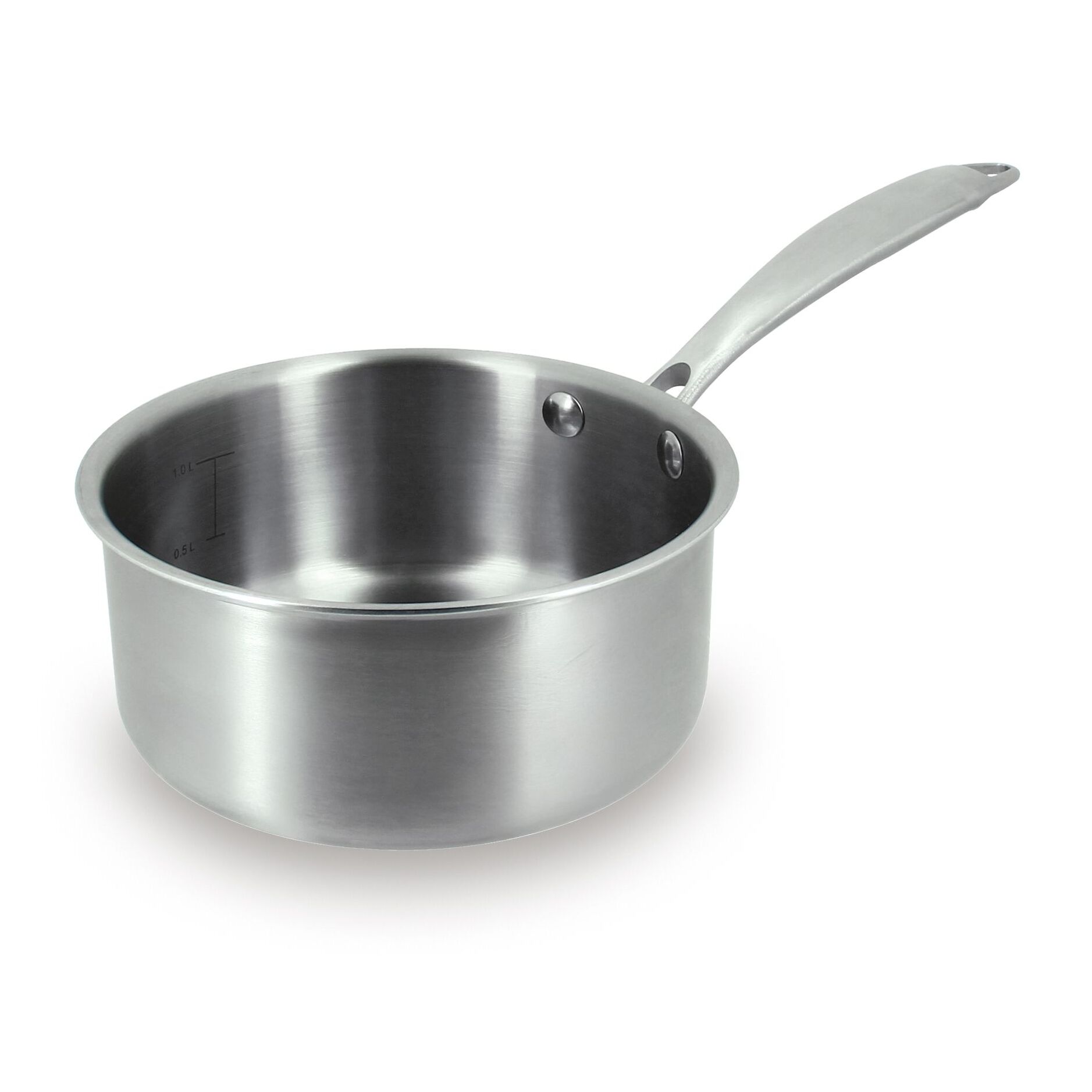 Casserole acier inoxydable 16cm - fait en France - tous feux TRIPLY