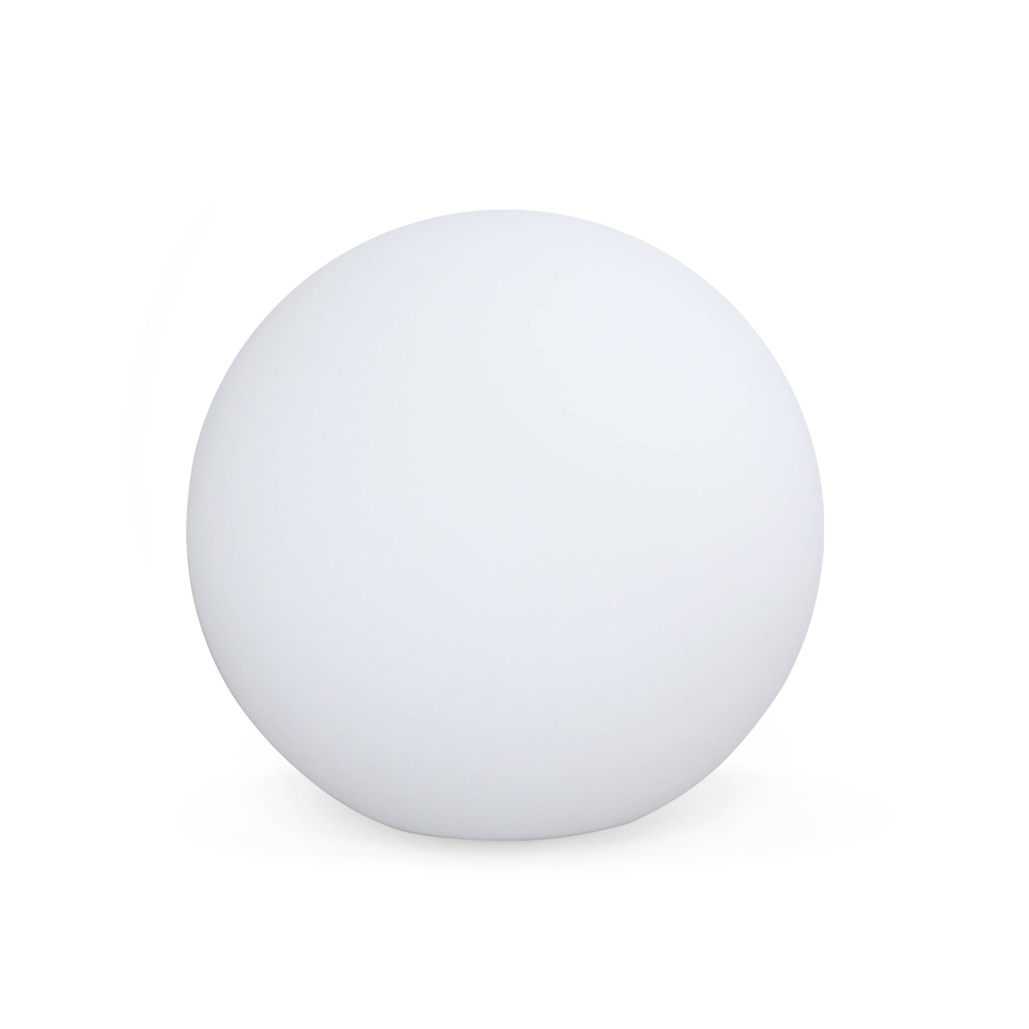 Boule LED 40cm – Sphère décorative lumineuse. Ø40cm. blanc chaud. commande à distance