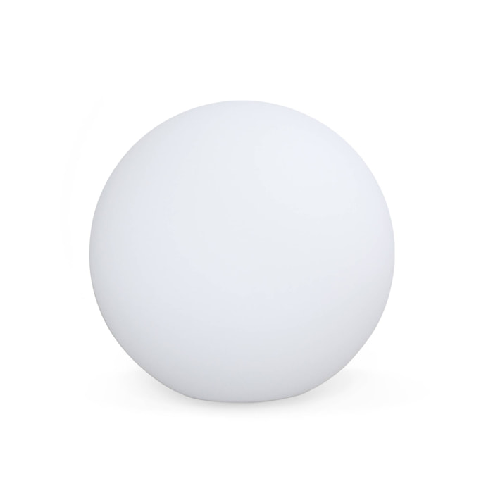 Boule LED 40cm – Sphère décorative lumineuse. Ø40cm. blanc chaud. commande à distance