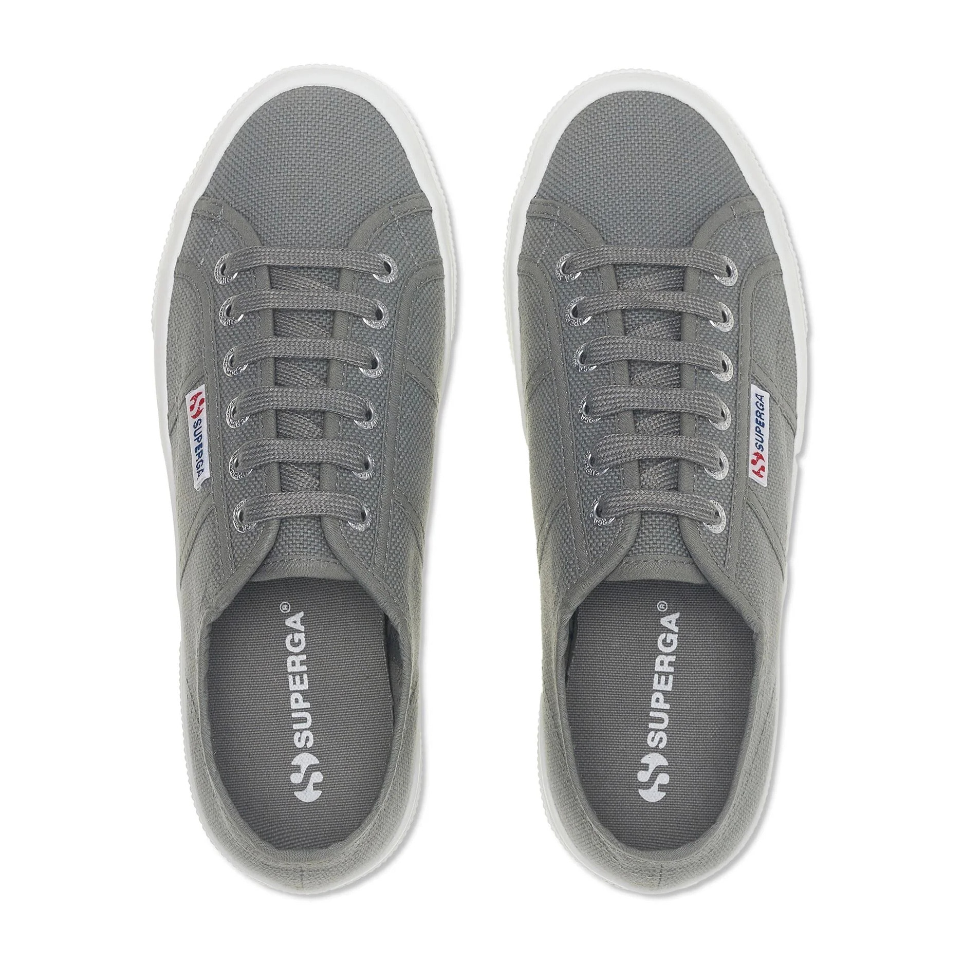 Superga - Scarpe da donna Uomo Donna Grigio - 2740 PLATFORM