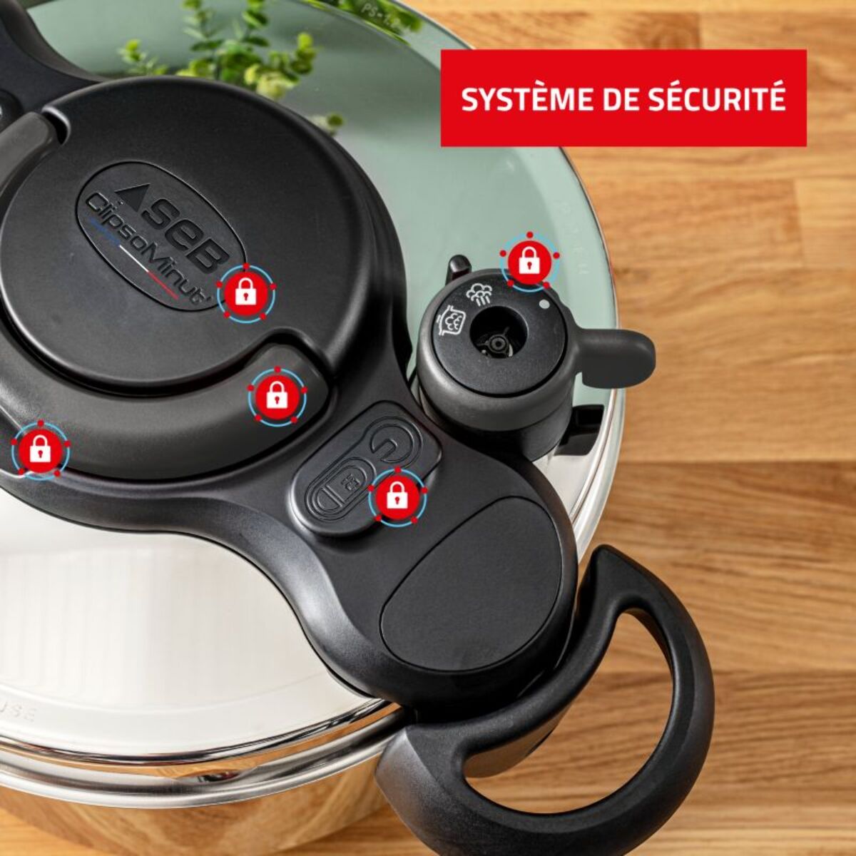 Autocuiseur TEFAL ClipsoMinut Daily 7.5L