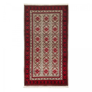 Tapis d'orient, motif oriental authentique, noué à la main, ARER