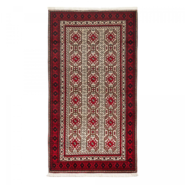 Tapis d'orient, motif oriental authentique, noué à la main, ARER