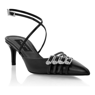 PHILIPP PLEIN Slingback Low Heels
