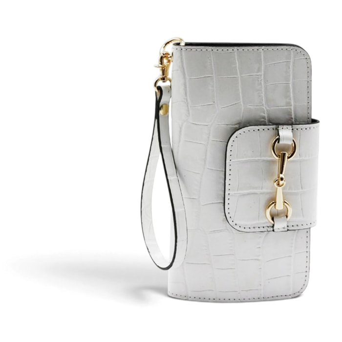 Pochette/Porta Documenti Cheval Firenze Rania Bianco