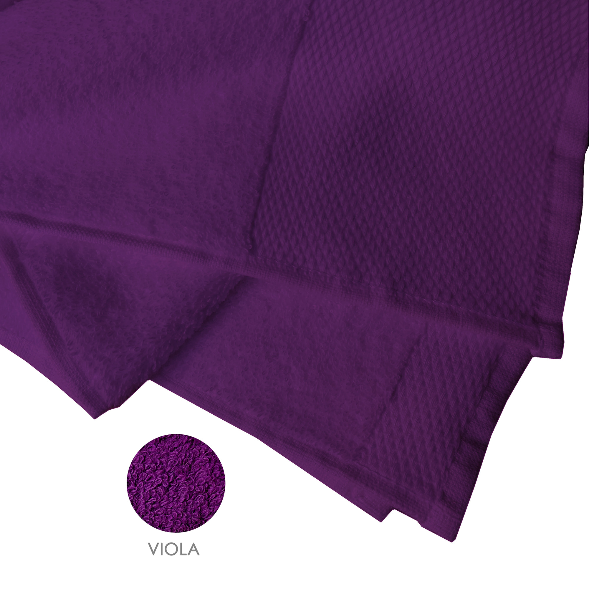 Telo doccia 100x150 cm viola