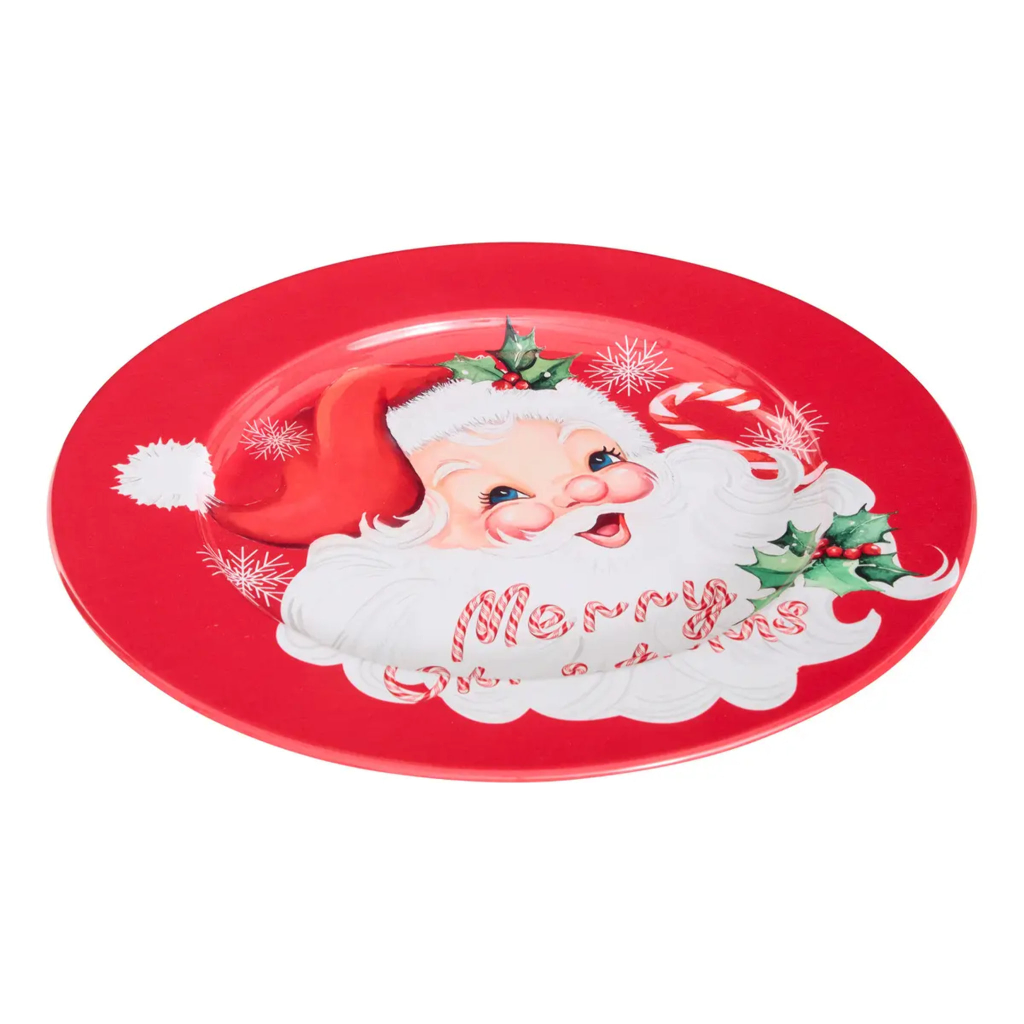 ASSIETTE PRES NOEL METAL