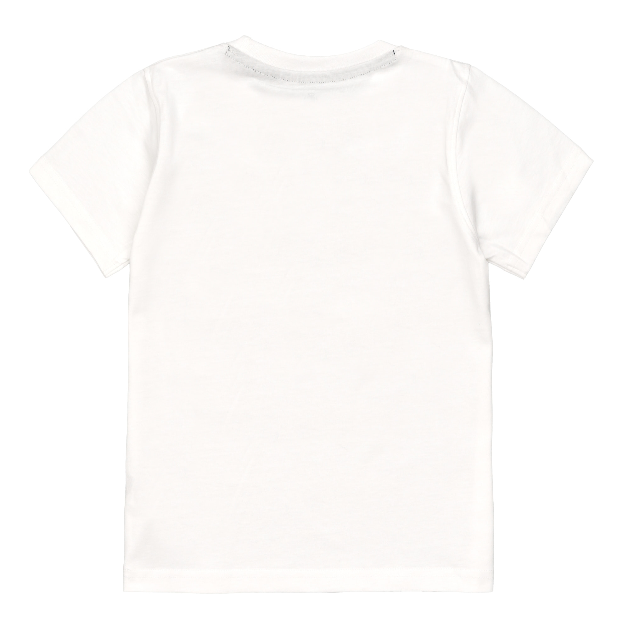 T-shirt maniche corte con stampa logo e bandierine