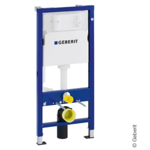 Pack WC Bâti-support Duofix + WC sans bride SAT, fixations invisibles + Abattant softclose + Douchette de bidet + Plaque blanche