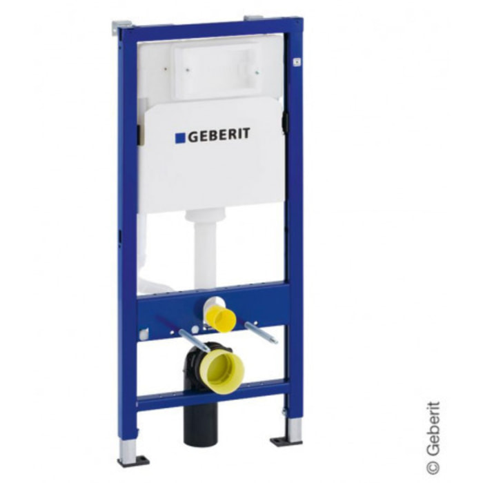 Pack WC Bâti-support Duofix + WC sans bride SAT, fixations invisibles + Abattant softclose + Douchette de bidet + Plaque blanche
