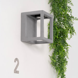 Forlight Aplique Ip65 Box Led 4W 4000K Cemento 208Lm