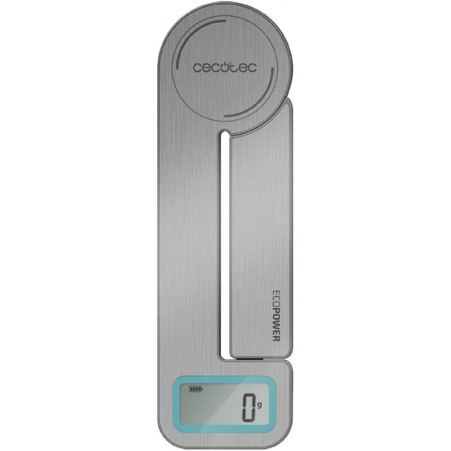 Báscula de Cocina Cook Control 10100 EcoPower Compact. Plegable, Sin Pilas,Preci