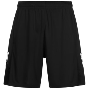Pantaloni Corti Kappa Uomo Kappa4Football Luciozip Nero