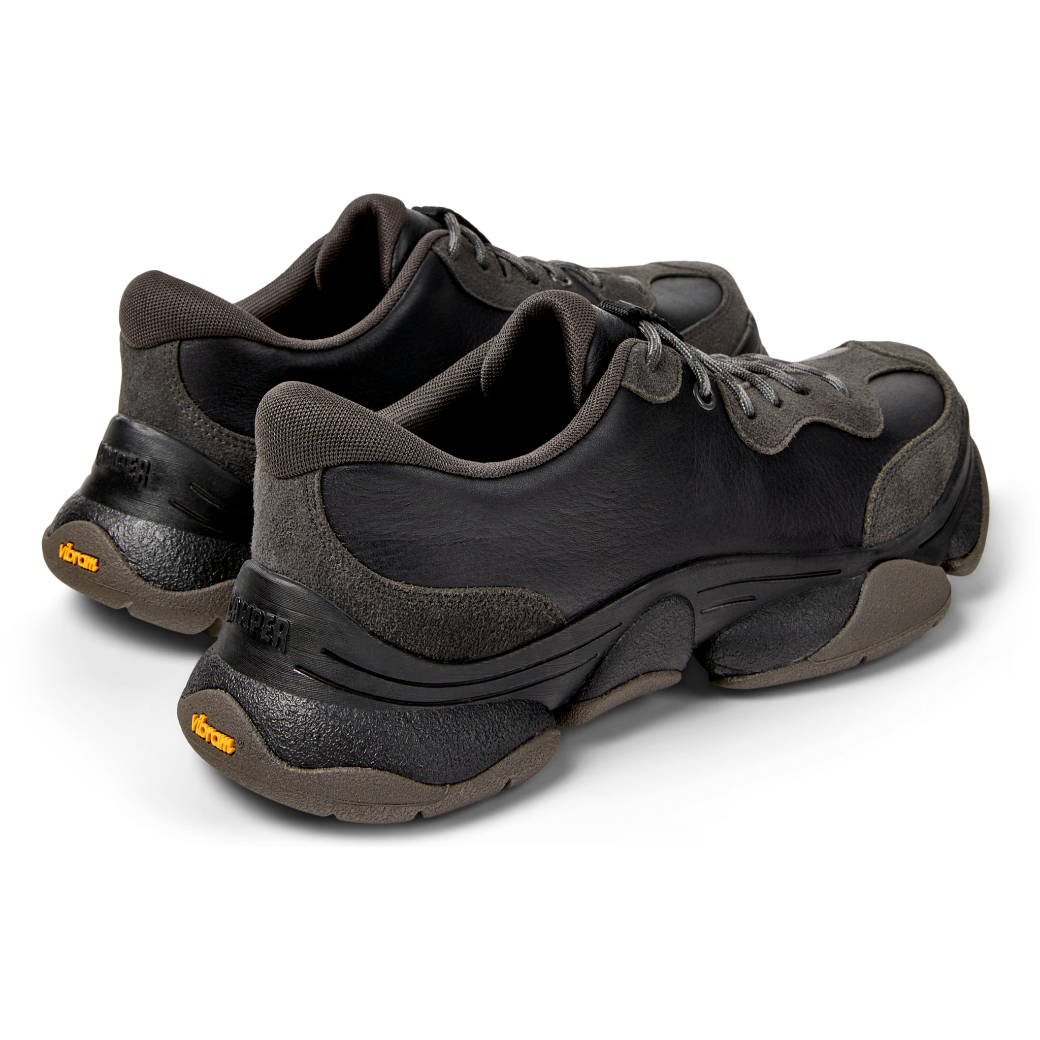 Zapatillas - CAMPER Karst 2 - Negro - Cuero liso