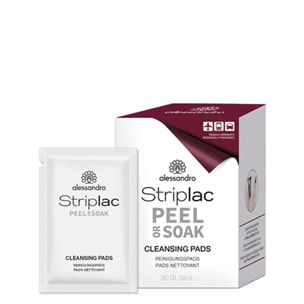 Striplac Peel or Soak - Tampons De Nettoyage 30 p