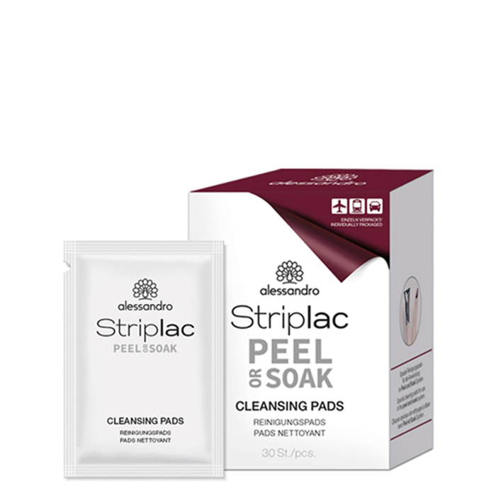 Striplac Peel or Soak - Tampons De Nettoyage 30 p