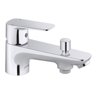 Mitigeur baignoire monotrou July+ chromé