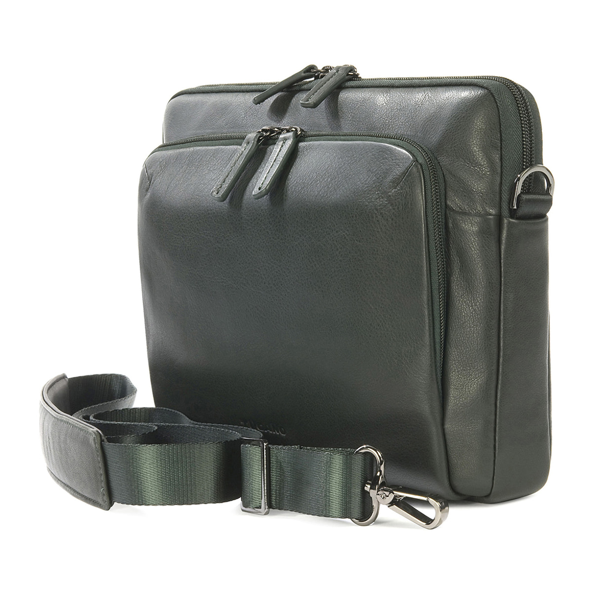 Borsa a tracolla  unisex In Vera pelle Made in Italy 34x23x8,5 cm